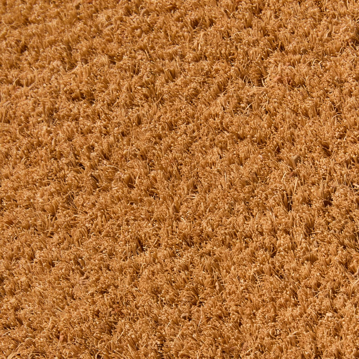 OHS Scallop Edge Home Sweet Home Printed Coir Mat - Brown/Natural>