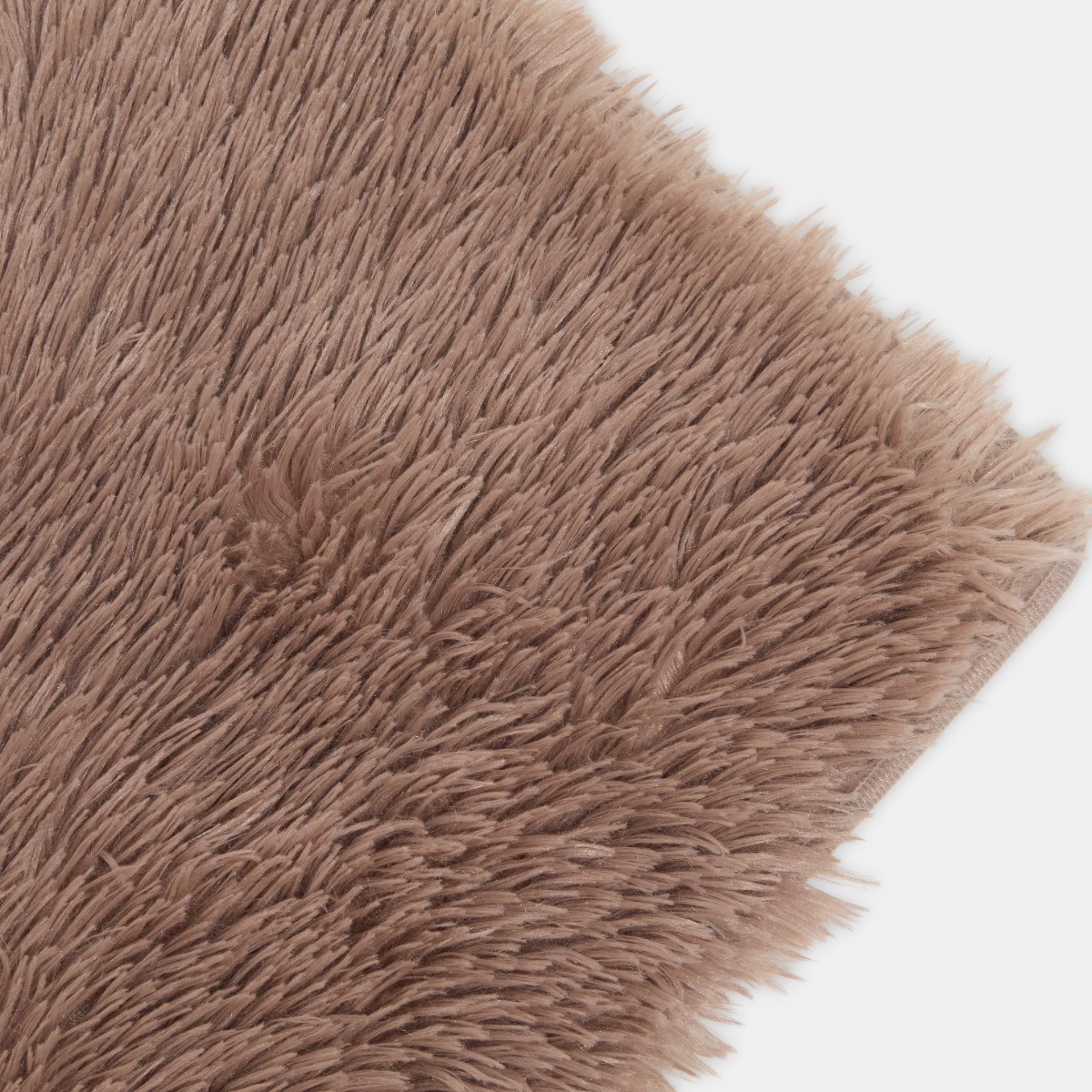 OHS Soft Fluffy Floor Rug - Mocha>