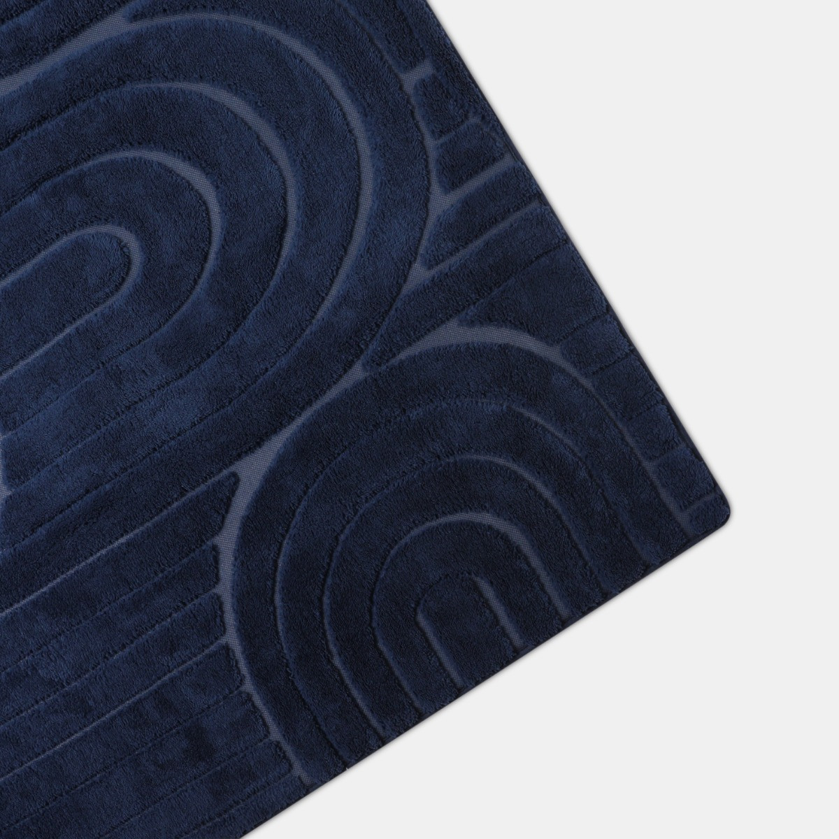 OHS Tufted Arches Rug - Navy>