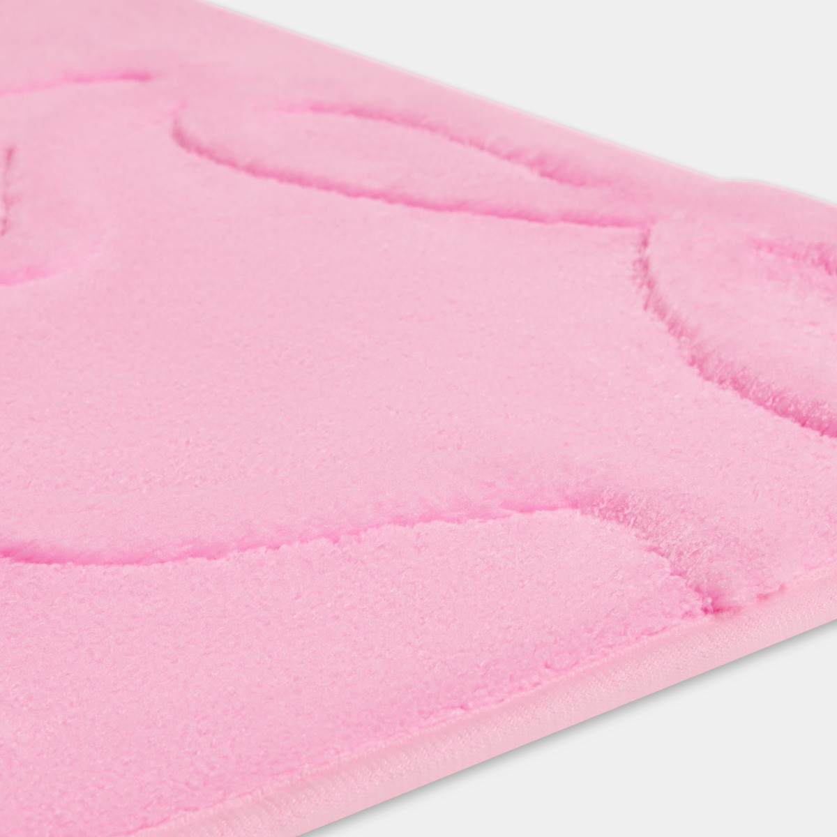 OHS Tufted Bows Rug - Pink>