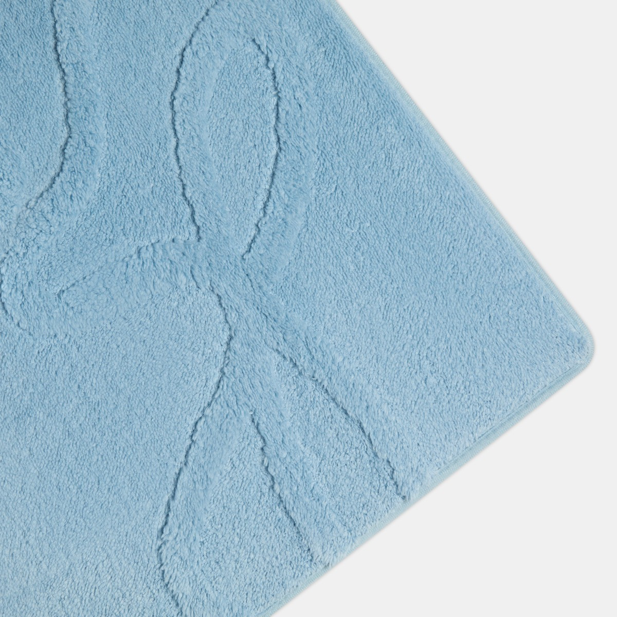 OHS Tufted Bows Rug - Dusky Blue>