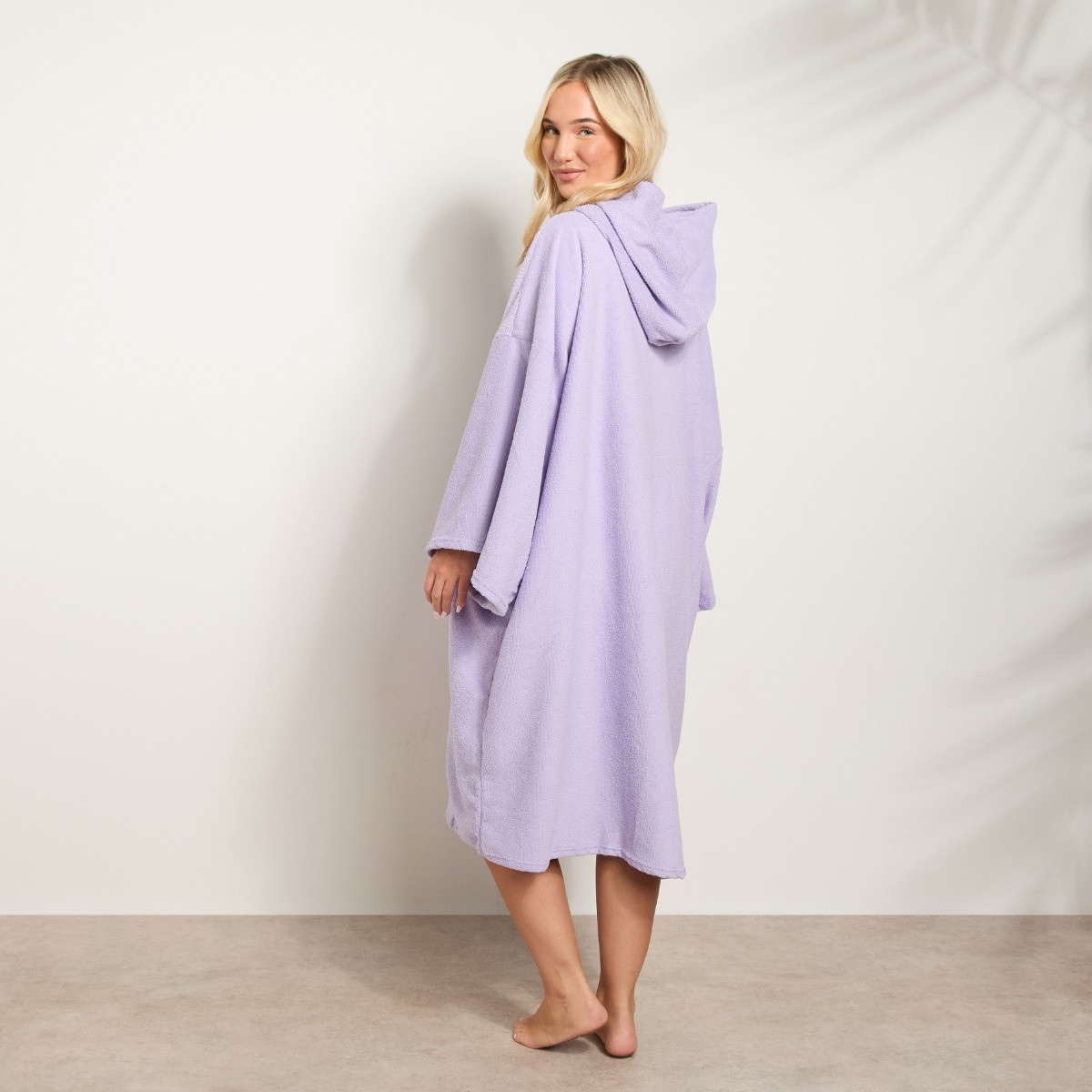 OHS Adult Towel Poncho - Lilac>