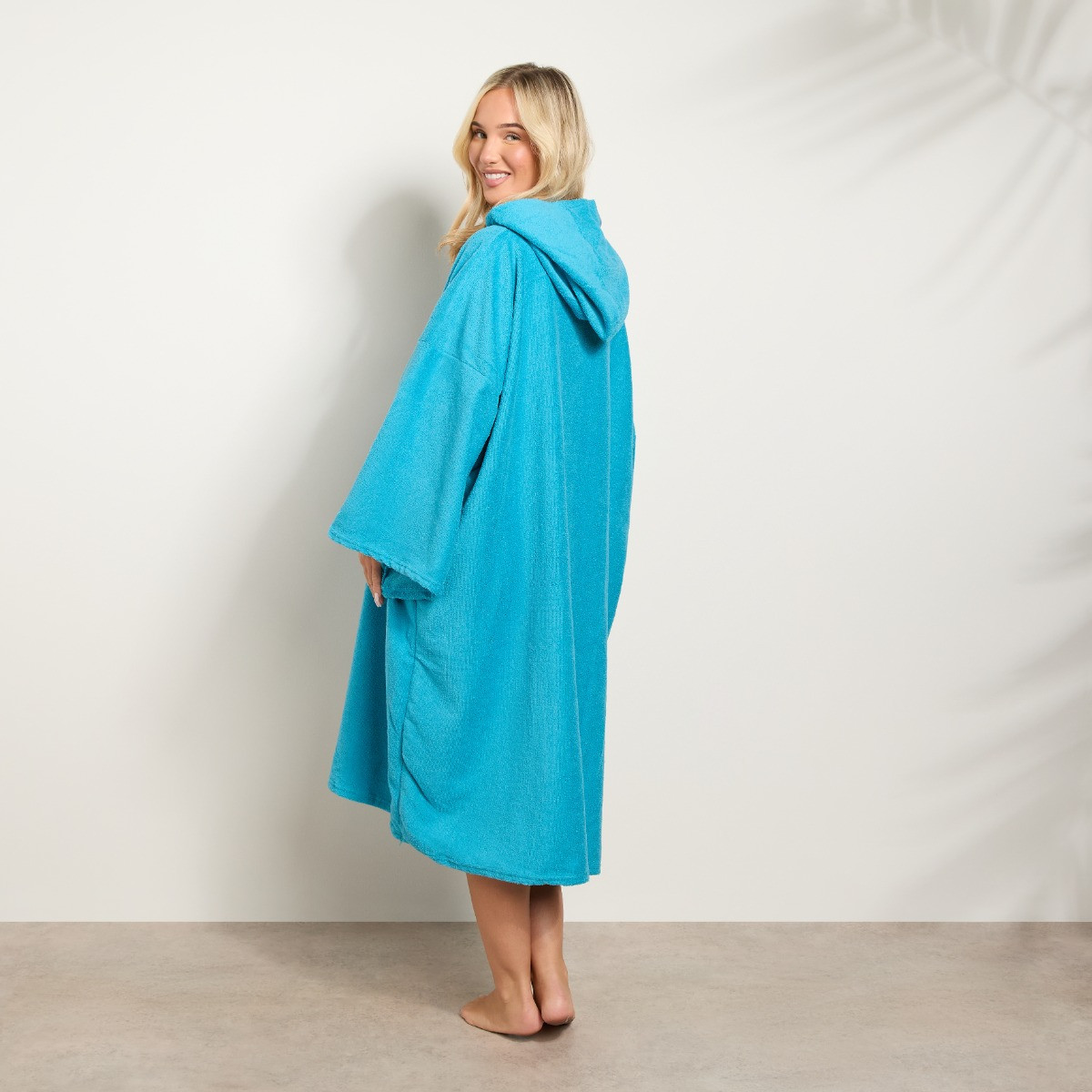 OHS Adult Towel Poncho - Sea Blue>