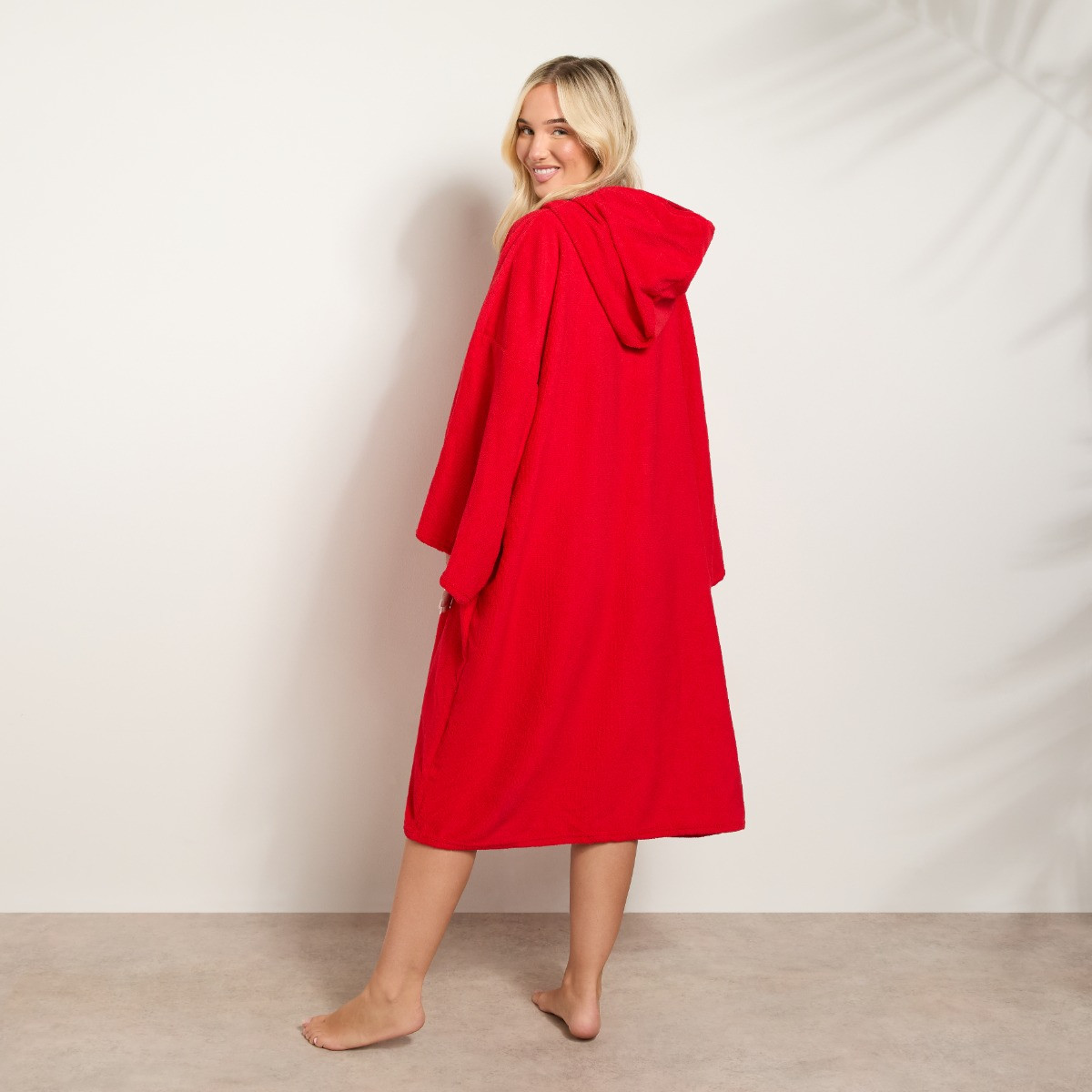 OHS Adult Towel Poncho - Red>