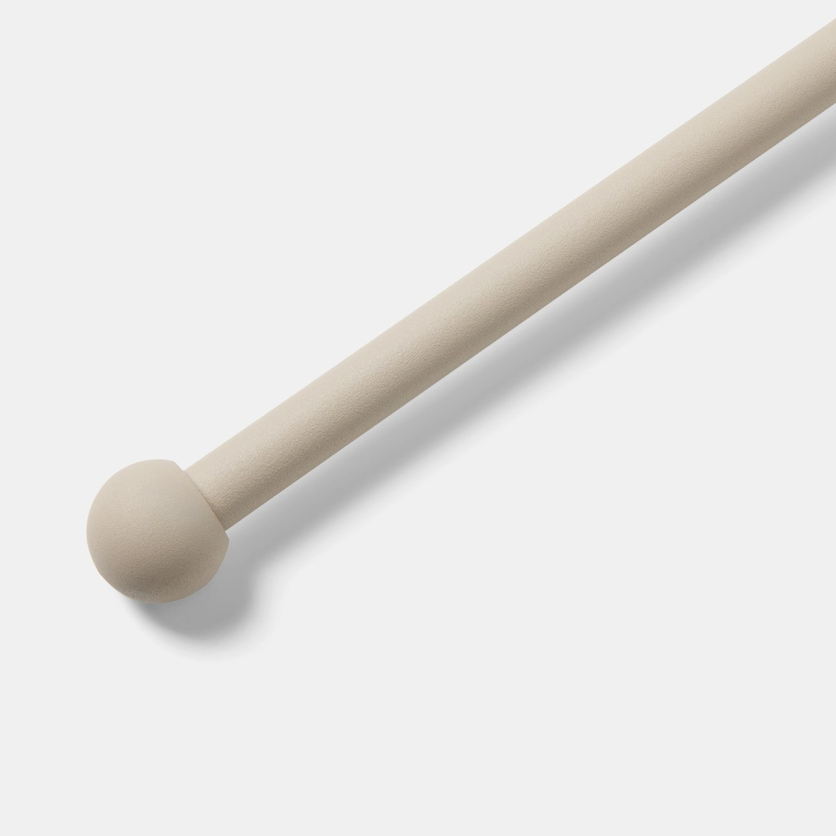 OHS Ball Extendable Curtain Pole - Natural>