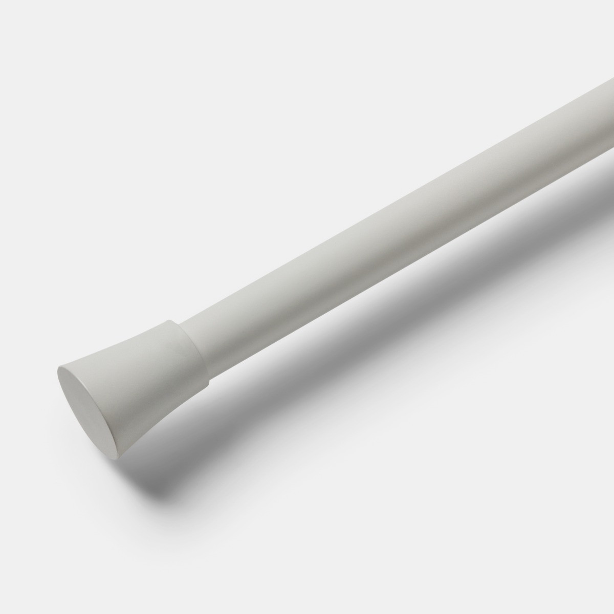 OHS Trumpet Extendable Curtain Pole - White>