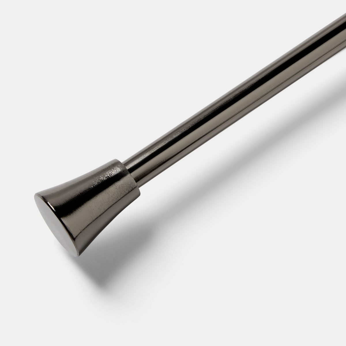 OHS Trumpet Extendable Curtain Pole - Gunmetal>