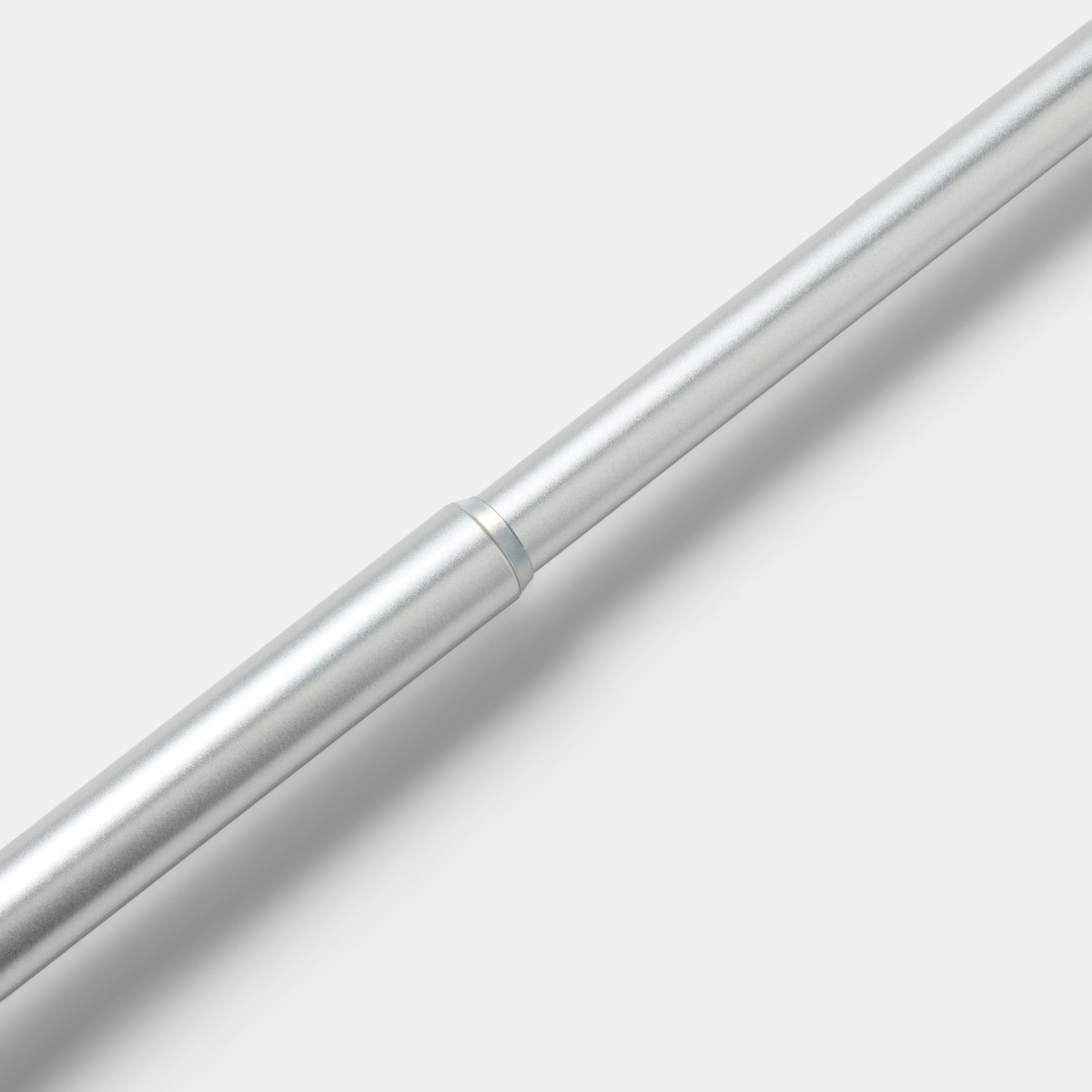 OHS Extendable Stopper Curtain Pole - Silver>