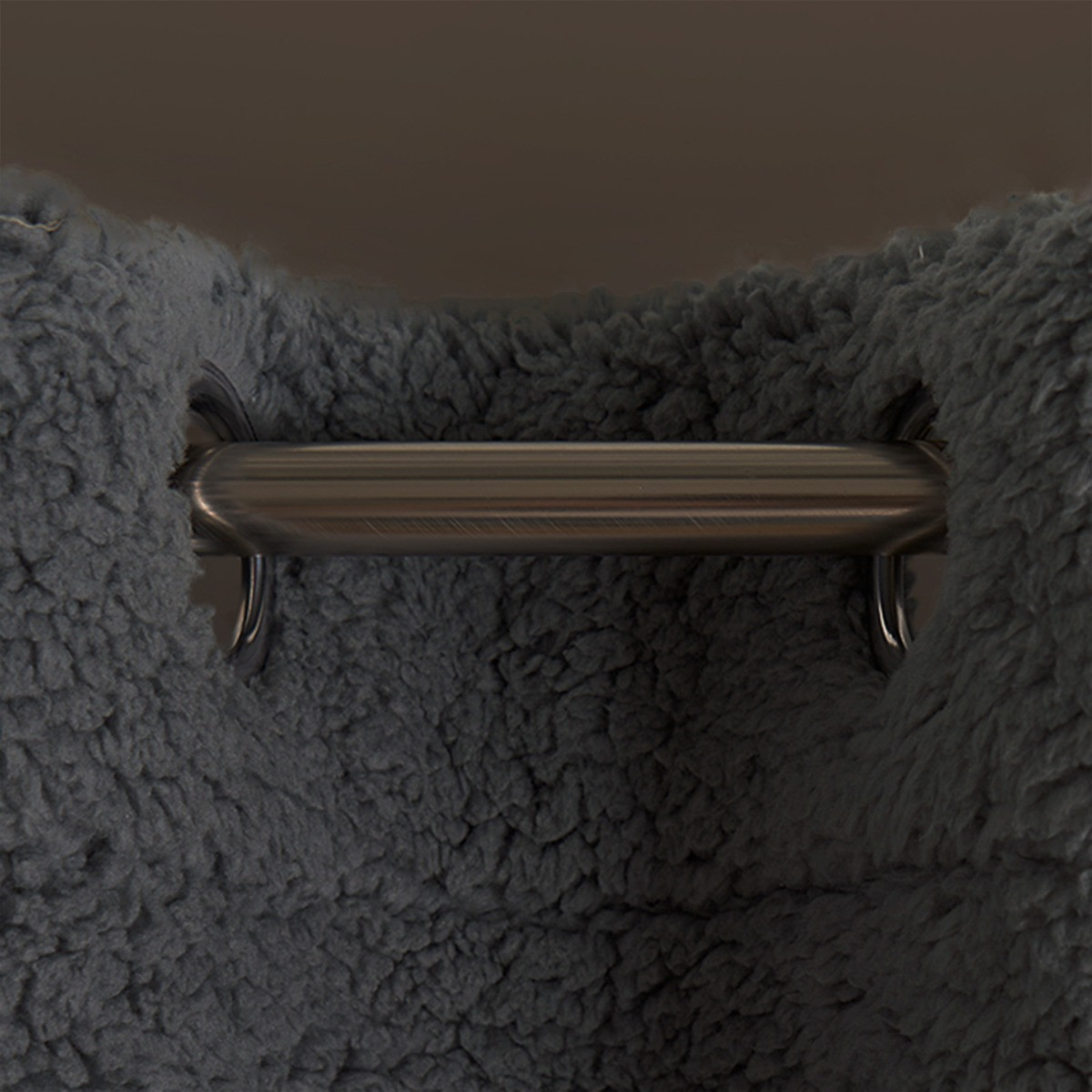 OHS Teddy Thermal Curtains, Grey - 66 x 90">
