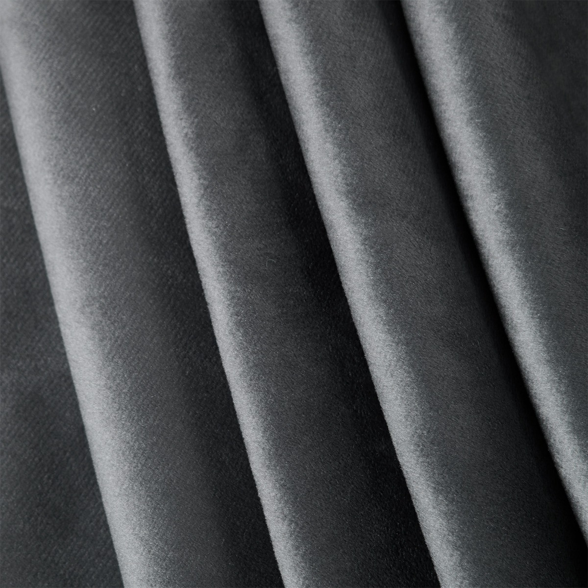 OHS Thermal Velvet Curtains, Charcoal - 90 x 90" >