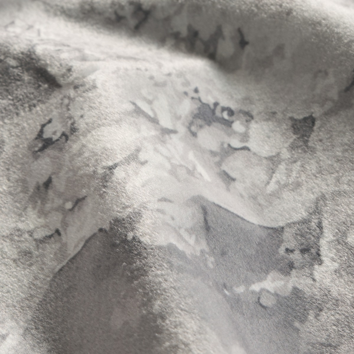 OHS Marble Print Eyelet Blackout Curtains, Grey - 46 x 72in>