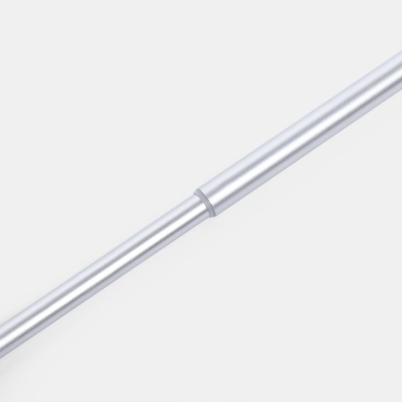 OHS Twist Extendable Curtain Pole - Silver>