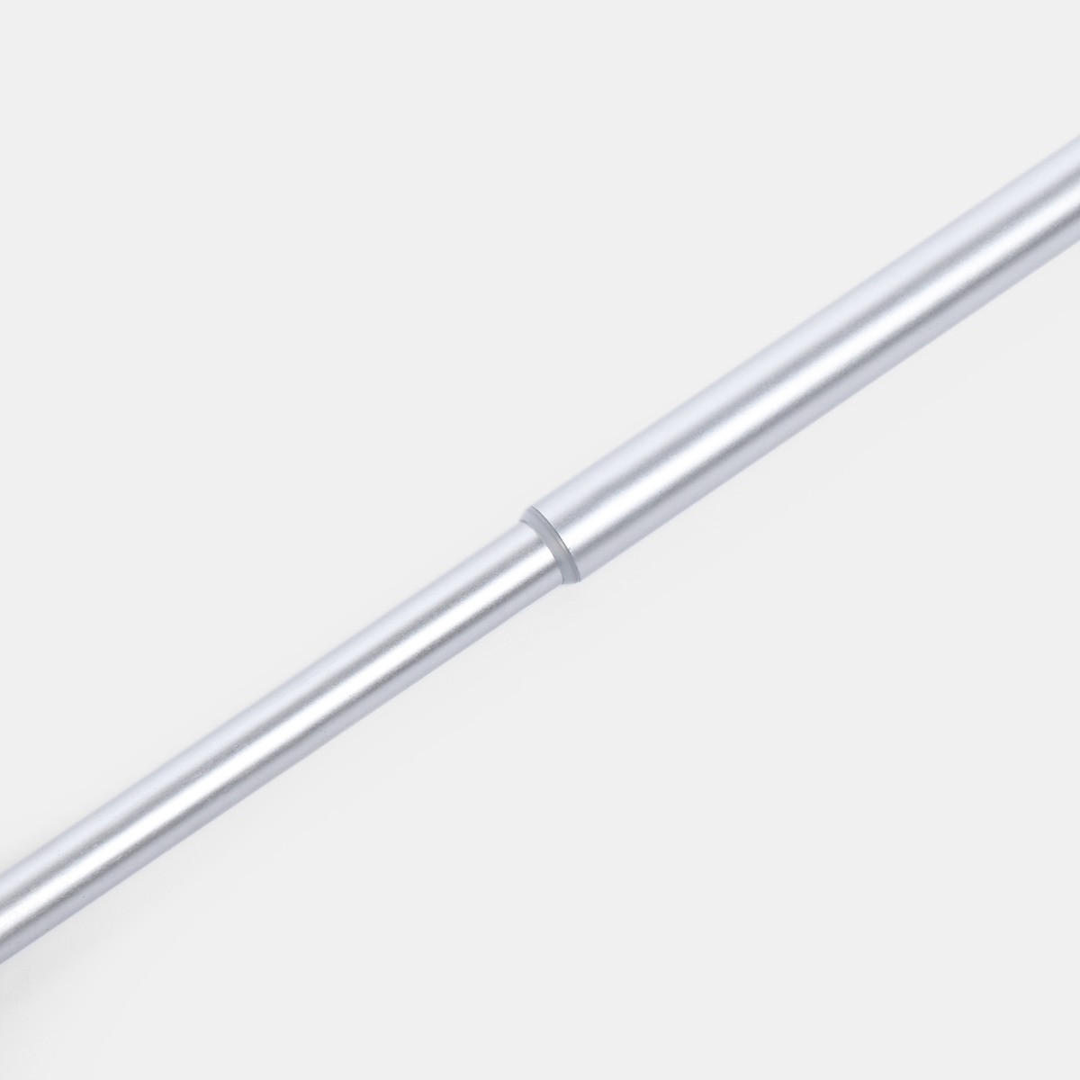 OHS 28mm Extendable Trumpet Curtain Pole, Silver - 120-220cm>