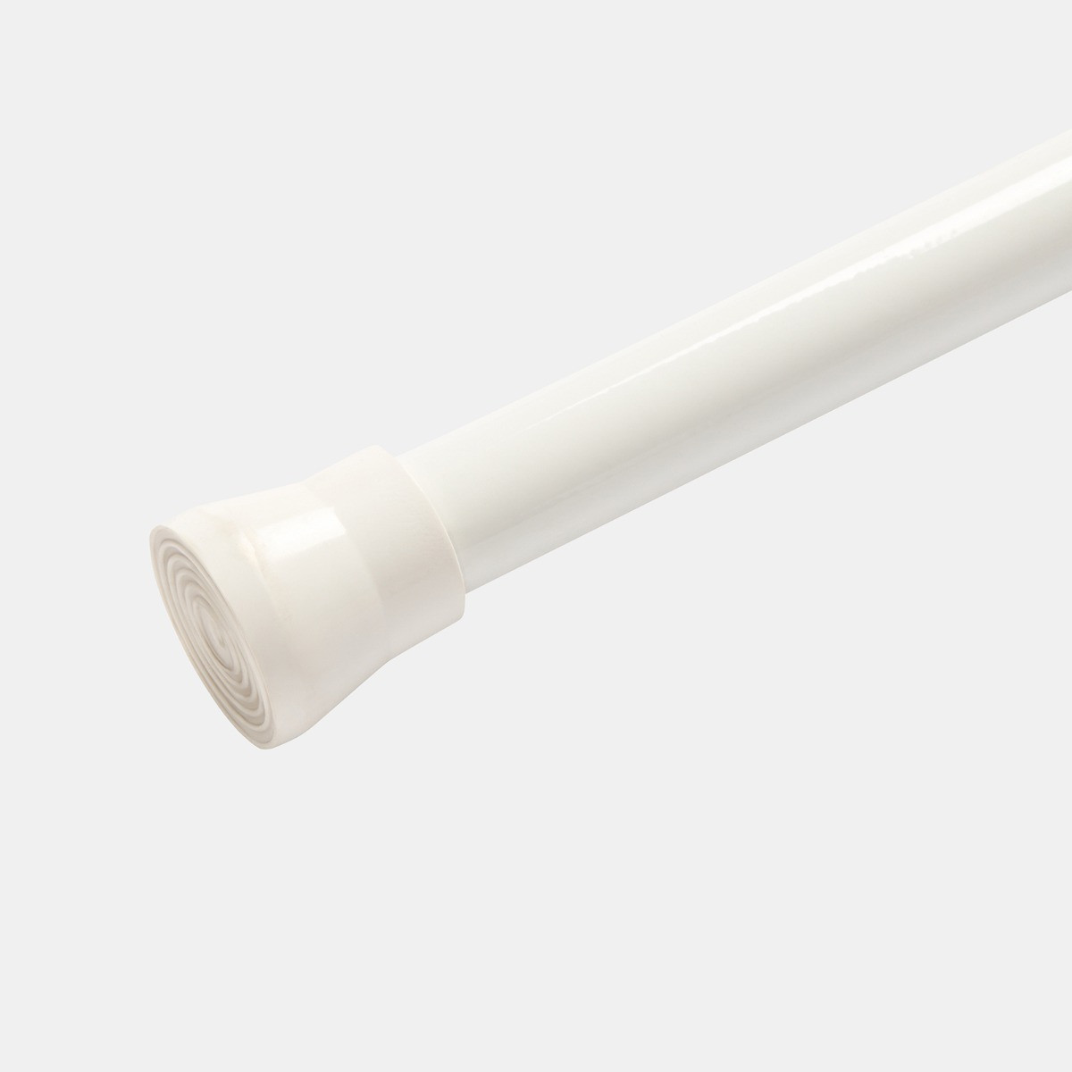 OHS Extendable Tension Curtain Pole - White>