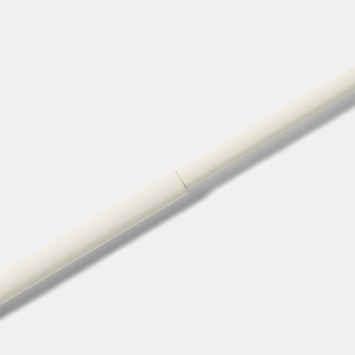 OHS Extendable Bow Curtain Pole - Cream>