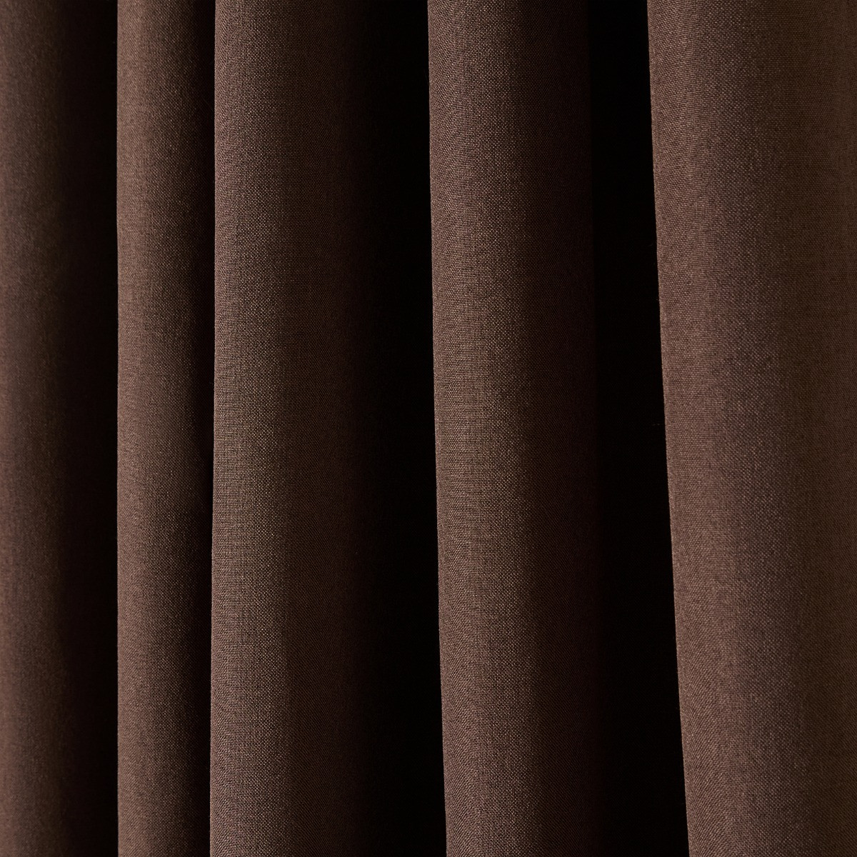 OHS Woven Texture Blackout Curtains - Brown>