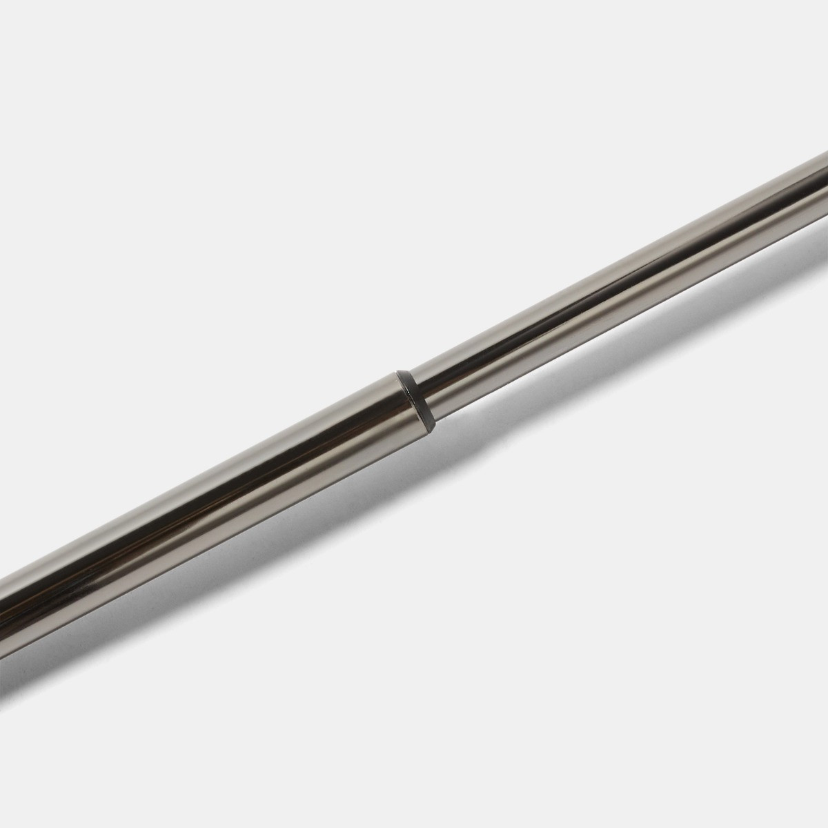 OHS Extendable Crystal Ball Curtain Pole - Gun Metal>