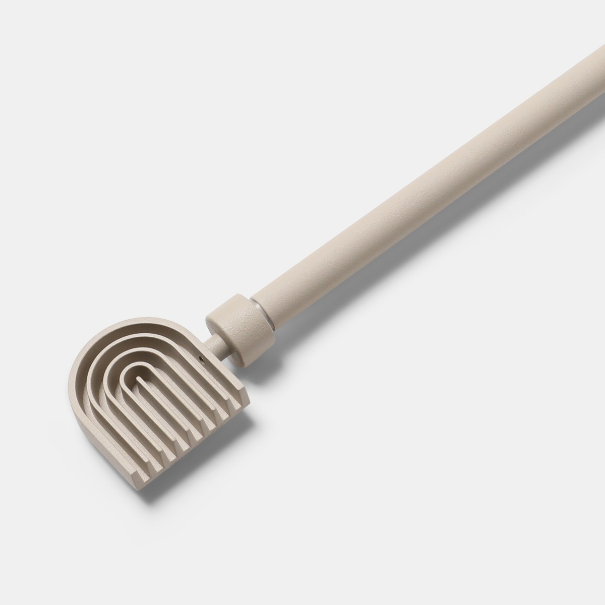 OHS Extendable Arches Curtain Pole - Natural>