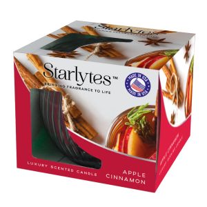 Starlytes Boxed Candle - Apple Cinnamon