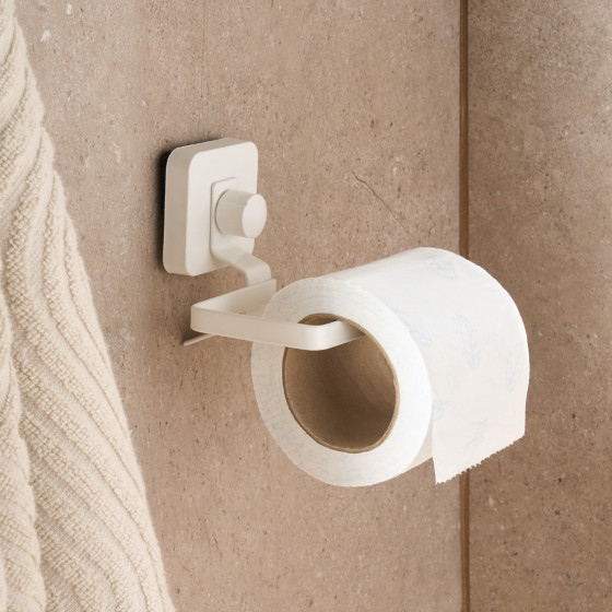 OHS Suction Toilet Roll Holder - White