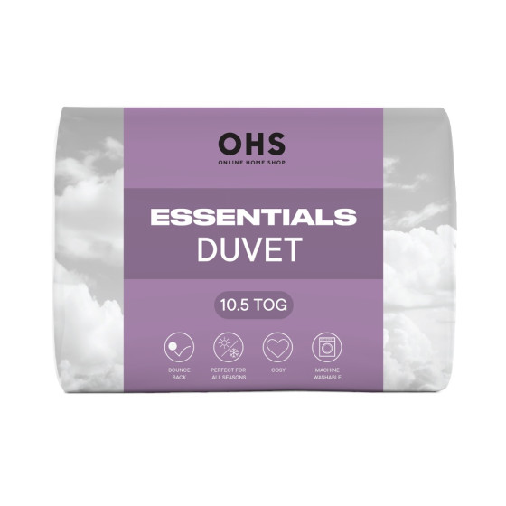 OHS Essentials 10.5 Tog Warm Duvet