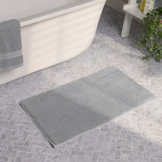 OHS Noodle Bath Mat - Silver