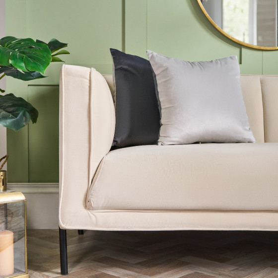 OHS Reversible Cushion Covers - Charcoal/Grey