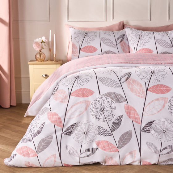 OHS Allium Duvet Cover Set - Blush