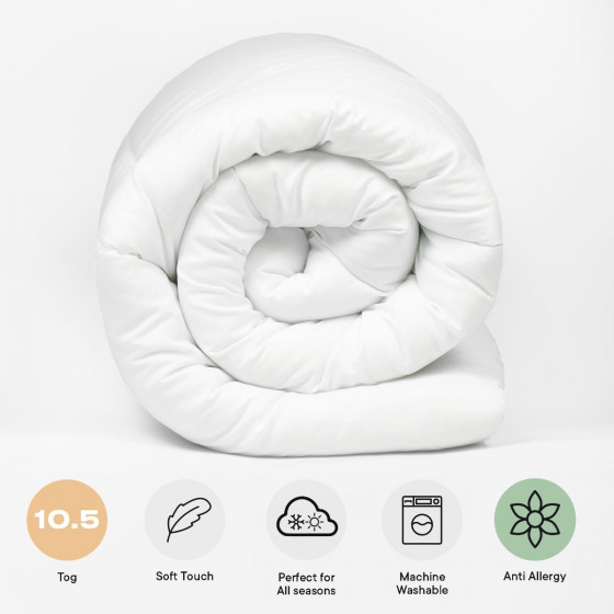 OHS Soft Touch Anti Allergy Duvet 10.5 Tog