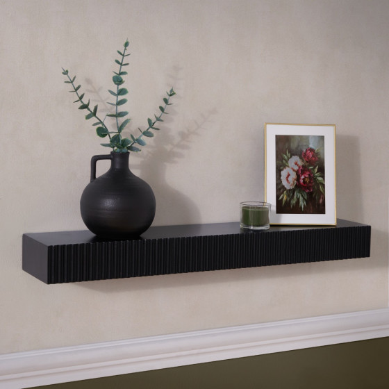 OHS Ribbed Shelf - Black