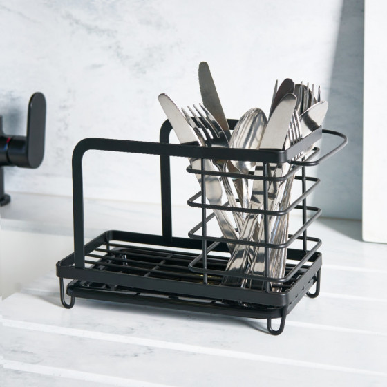 OHS Wire Sink Organiser - Black