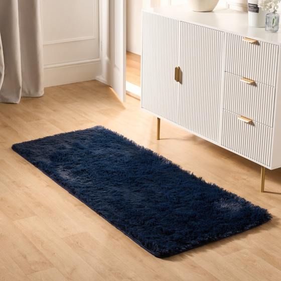 OHS Soft Fluffy Runner - Navy