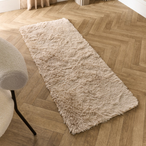 OHS Soft Fluffy Runner - Stone