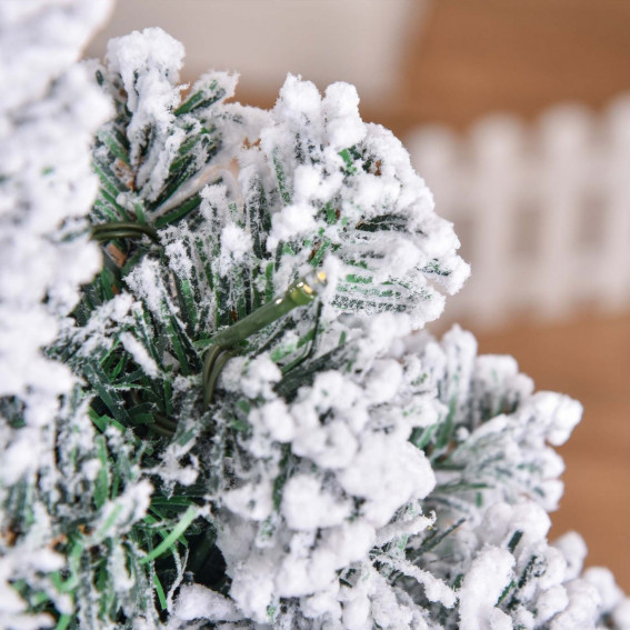White Artificial Snow Flocked Christmas Tree