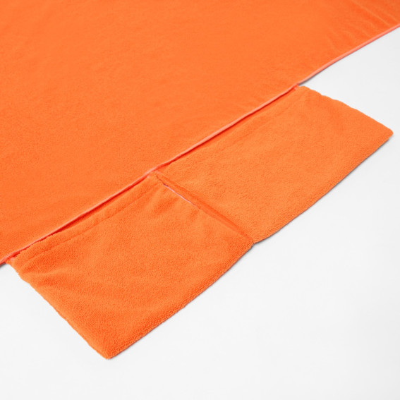 orange Ganni towel beach bag
