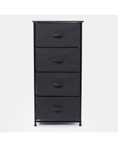 OHS Brooklyn 4 Drawer Fabric Cabinet - Grey