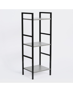 OHS Manhattan 3-Tier Shelving Unit - Concrete Effect