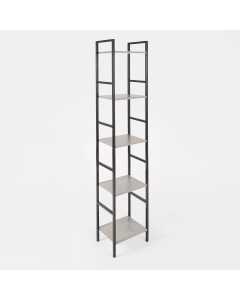 OHS Manhattan 5-Tier Shelving Unit – Concrete Effect
