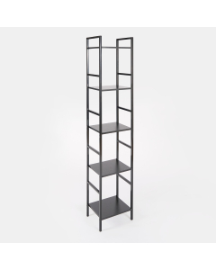 OHS Manhattan 5-Tier Shelving Unit – Black