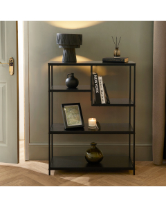 OHS Manhattan Display Shelving Unit - Black