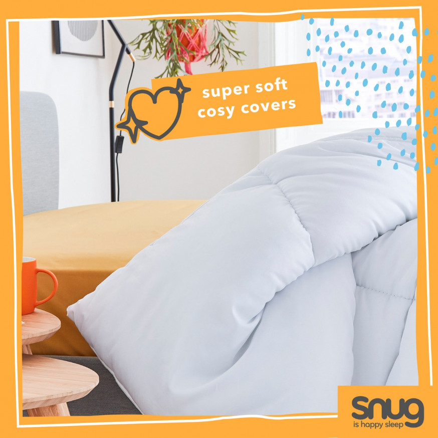 Snug Brilliantly Bouncy 10.5 Tog Duvet White