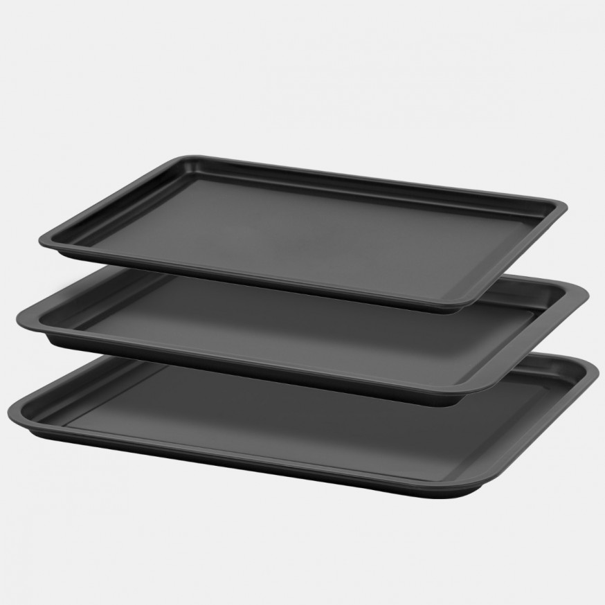 Wham Essentials 3 Piece Baking Tray Set