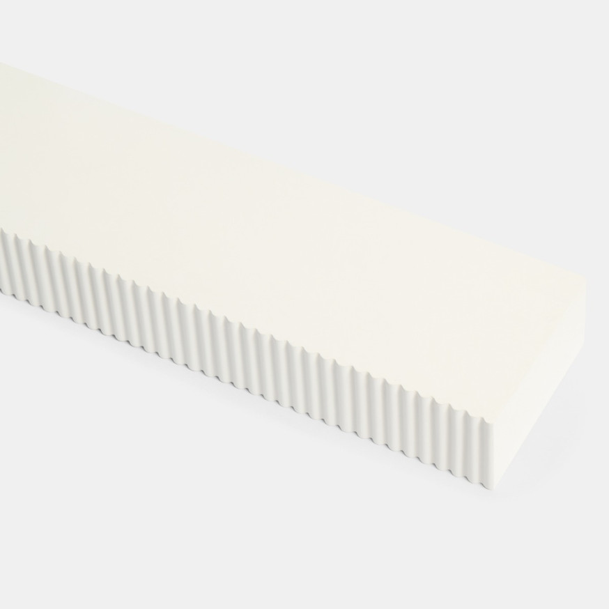 OHS Ribbed Shelf - Cream