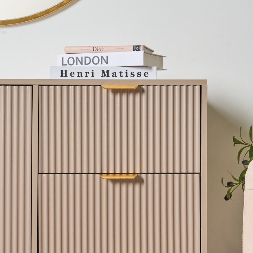 OHS Ribbed Sideboard - Natural