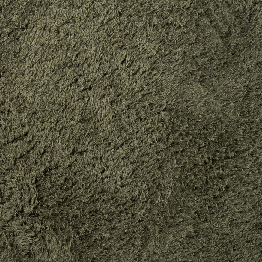 OHS Cosy Teddy Rug - Woodland Green