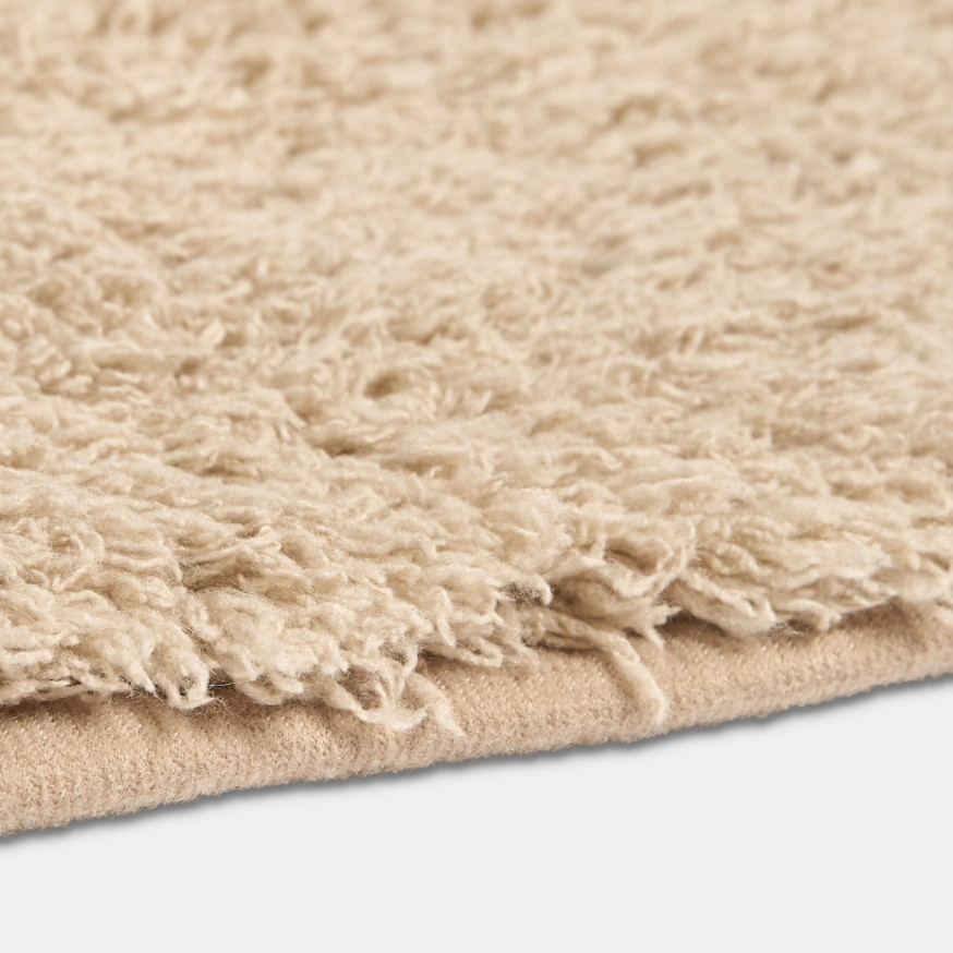 OHS Cosy Teddy Rug - Natural
