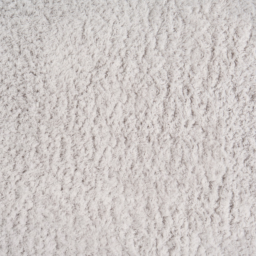OHS Cosy Teddy Rug - Silver