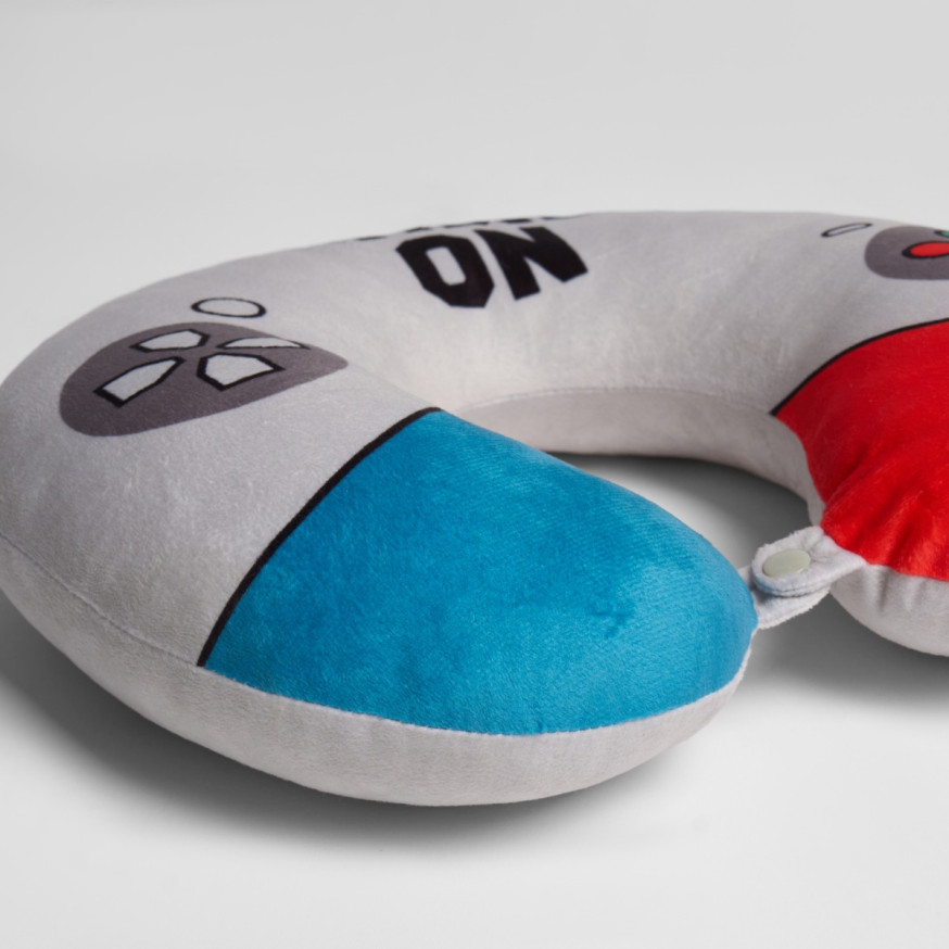 Neck Controller Game OHS Game Controller Travel Neck Pillow - White