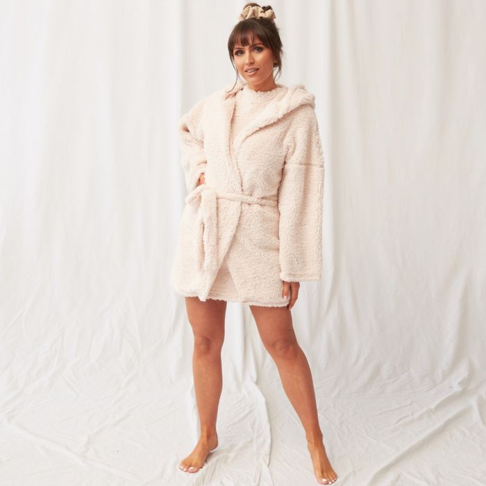teddy bear dressing gown topshop