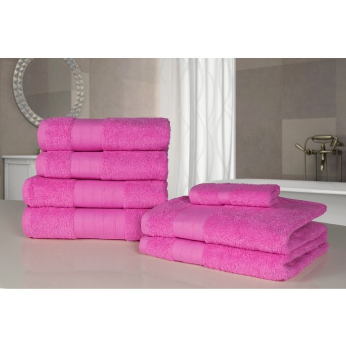 Dreamscene Towel Bale 7 Piece - Pink
